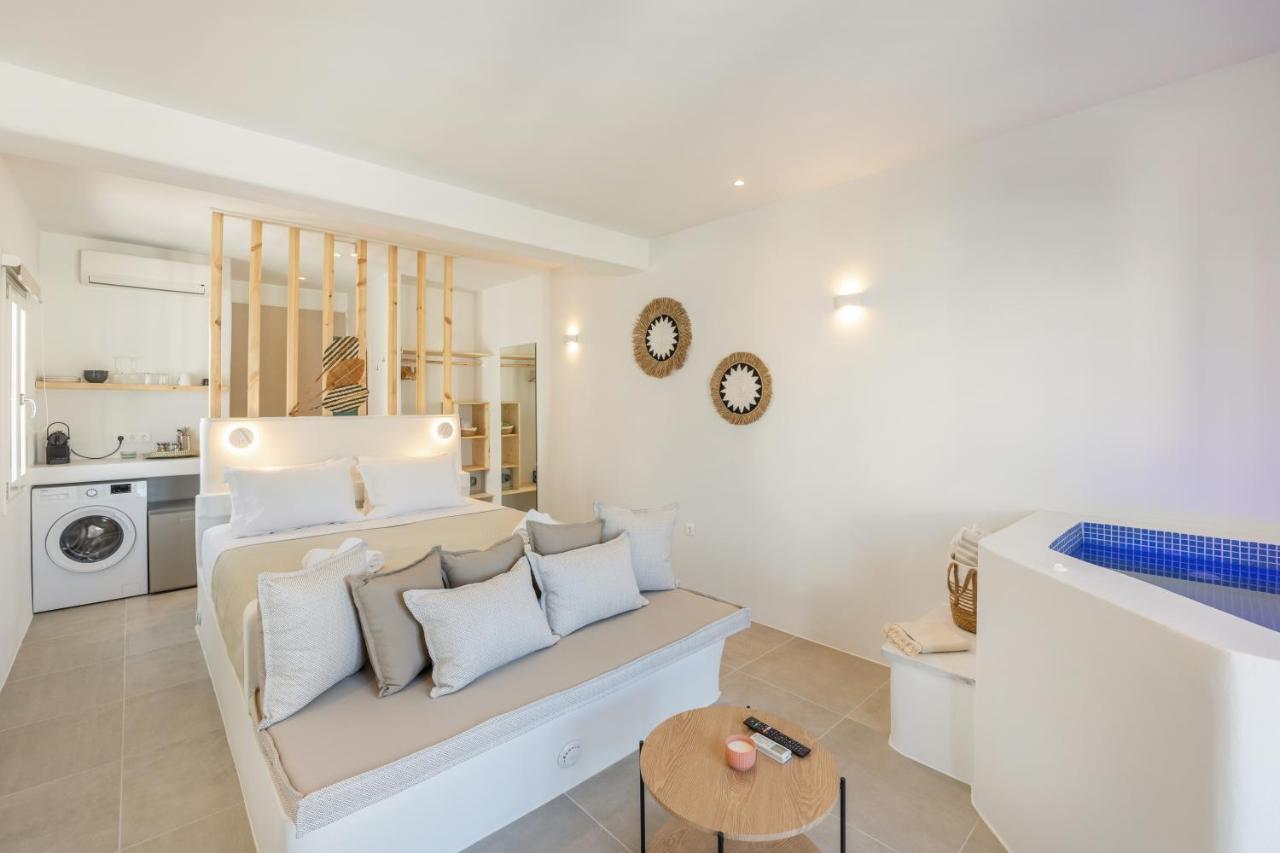 Utopia Luxury Apartments Náousa Eksteriør bilde