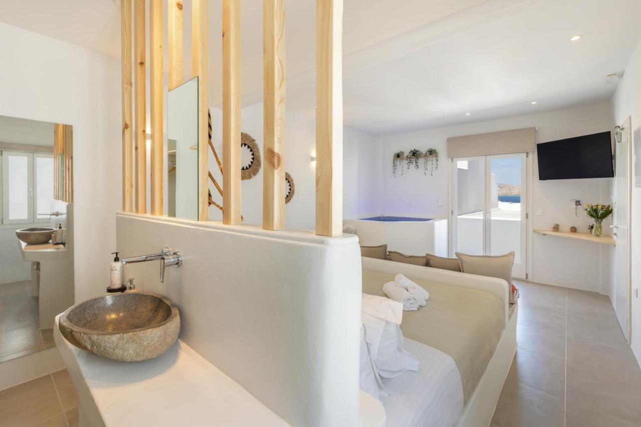 Utopia Luxury Apartments Náousa Eksteriør bilde