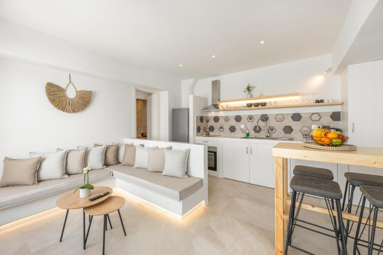 Utopia Luxury Apartments Náousa Eksteriør bilde