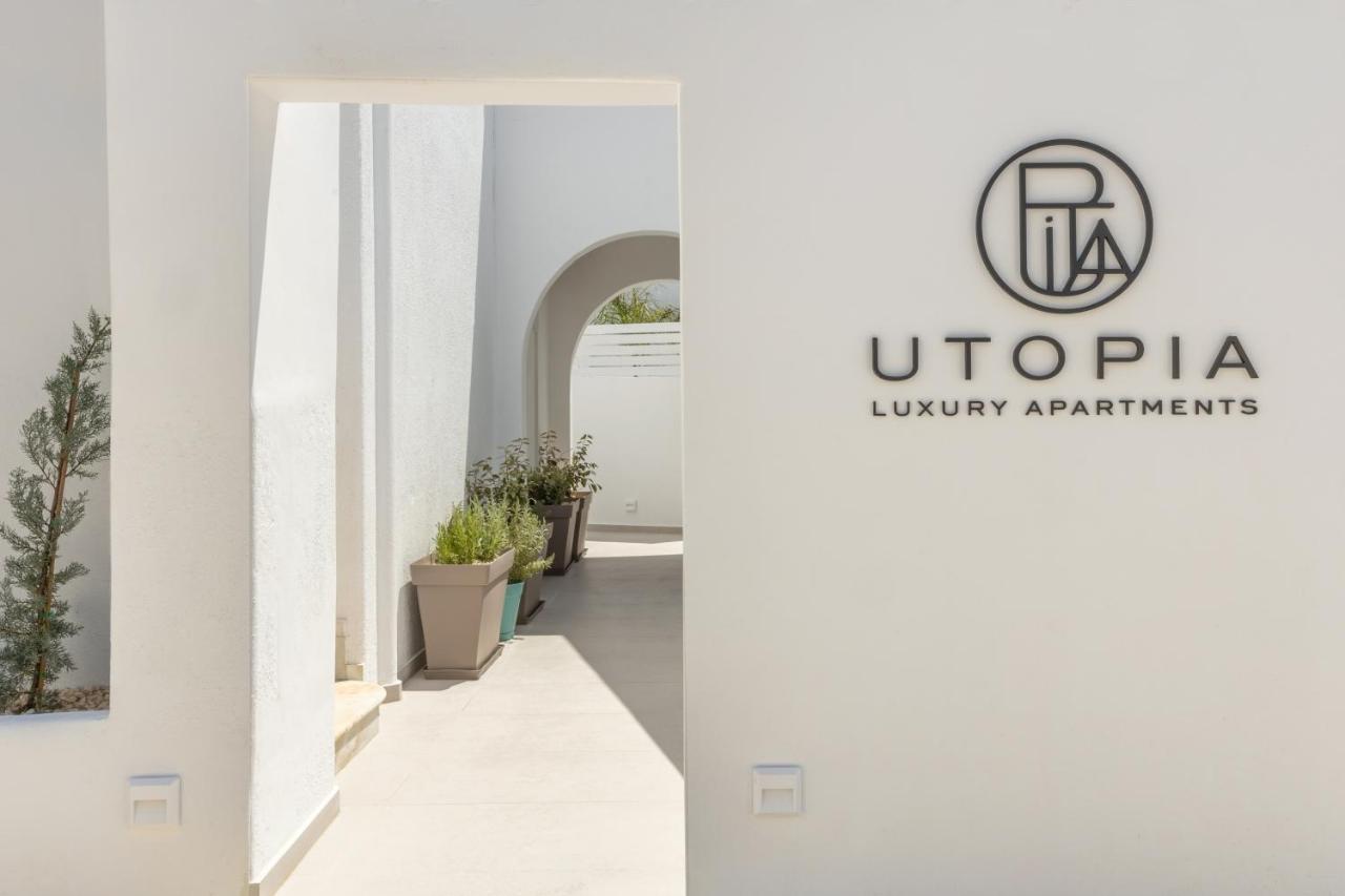 Utopia Luxury Apartments Náousa Eksteriør bilde